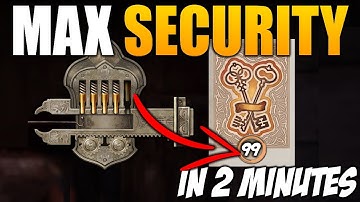 Oblivion Remastered | How to Max SECURITY Fast With This Easy Exploit!