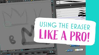 DRAWING - How to use the Eraser like a PRO in Harmony (Harmony 22)