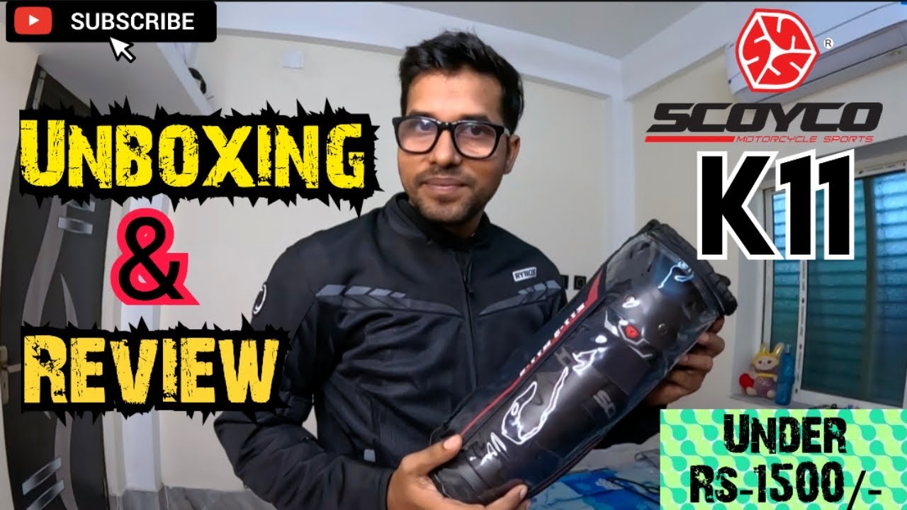 Scoyco K11 Unboxing & Review | Knee Guard | Elbow Guard | Riding Gear | 