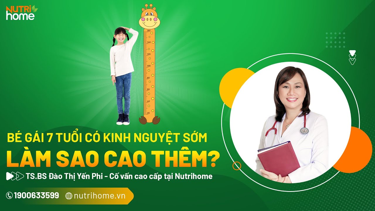 Bé gái 7 tuổi có kinh nguyệt sớm, còn… cao thêm được... - youtube