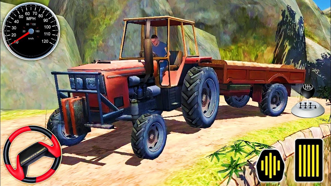 OffRoad 4x4 Hill Driver Game Simulator Tractor Hill Driving game play