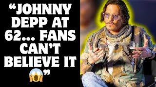 Johnny Depp at 62 – His New Look Shocks Hollywood