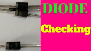 Diode checking ||Basic Electronics Lesson 14 #mukulchopra