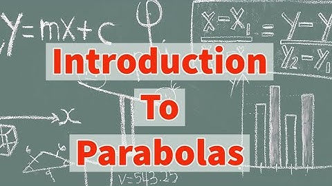 Ch 6- Conic Section | Introduction To Parabola - 12th class Math
