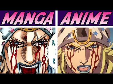 Steel Ball Run Ep 2- Jojo's Bizarre Adventure - Manga Vs. Anime - Part 7 #jojo