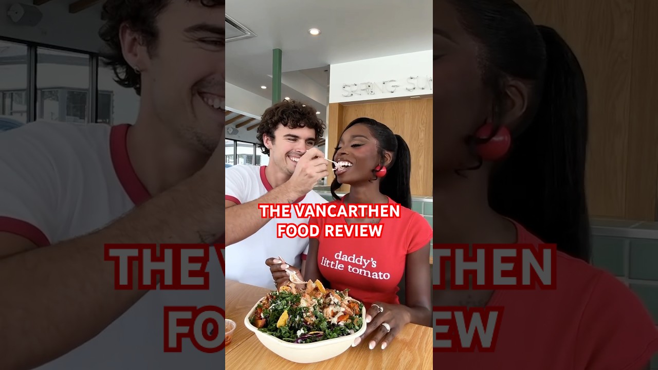 THE VANCARTHEN FOOD REVIEW😍 #olandria #vancarthens #nicolandria #nicvans