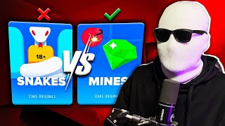 Snakes Vs Mines Challenge Crazy Wins & Big Dawn