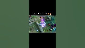 "MLBB Chou Double Dash Secret Trick 🤯|#mlbb #shorts #mobilelegends #moba5v5 #choufreestyle