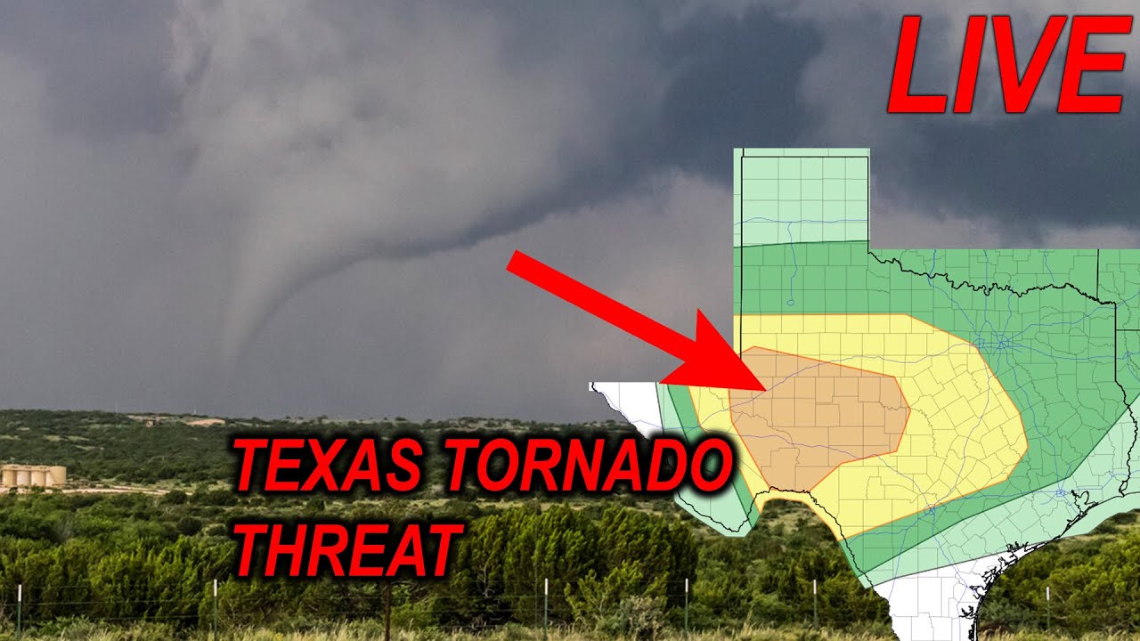 LIVE Texas Tornado Chasing (May 4, 2024) - YouTube