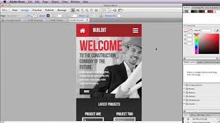 Working with the BuildIT Adobe Muse Template