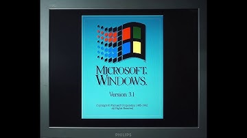 Installing Windows 3.1 on a Xeon PC.