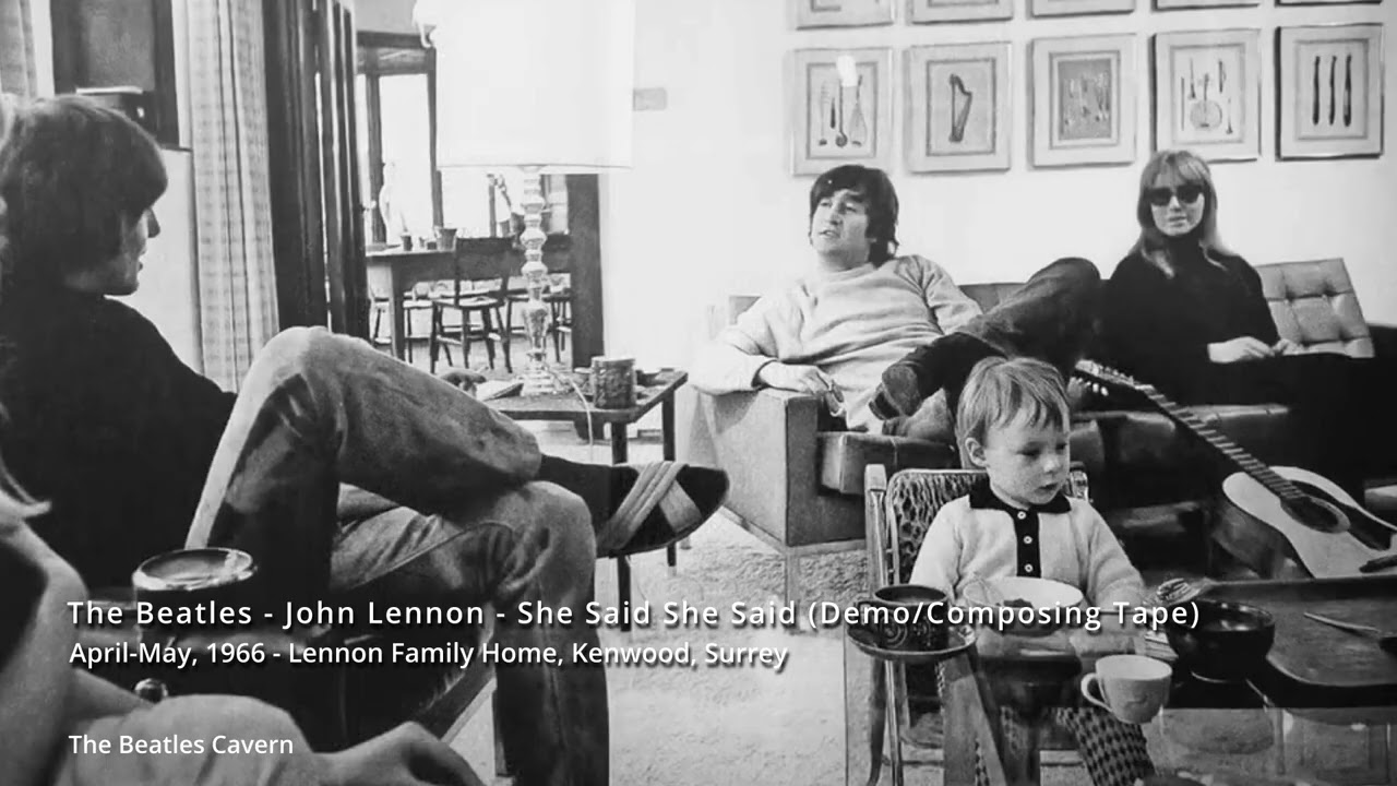 The Beatles, John Lennon - She Said She Said (Composing Tapes)
