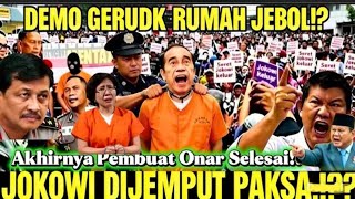 TAK MAIN-MAIN❗RIBUAN DEMO MAKIN MENGGILA😱JOKOWI DIJEMPUT PAKSA!DEMOMASSA MENEMBUS RUMAH,LEMPAR BATU 