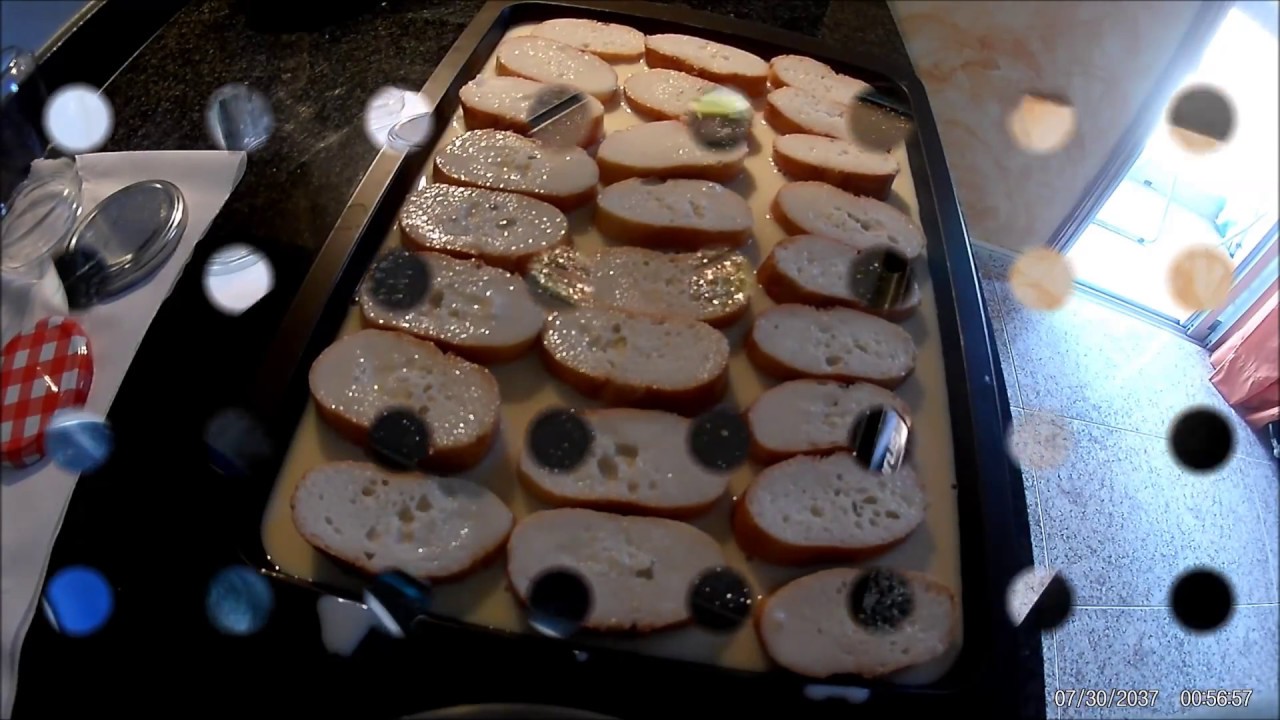 #Receta Torrijas a la plancha con Monsieur Cuisine Plus ó no