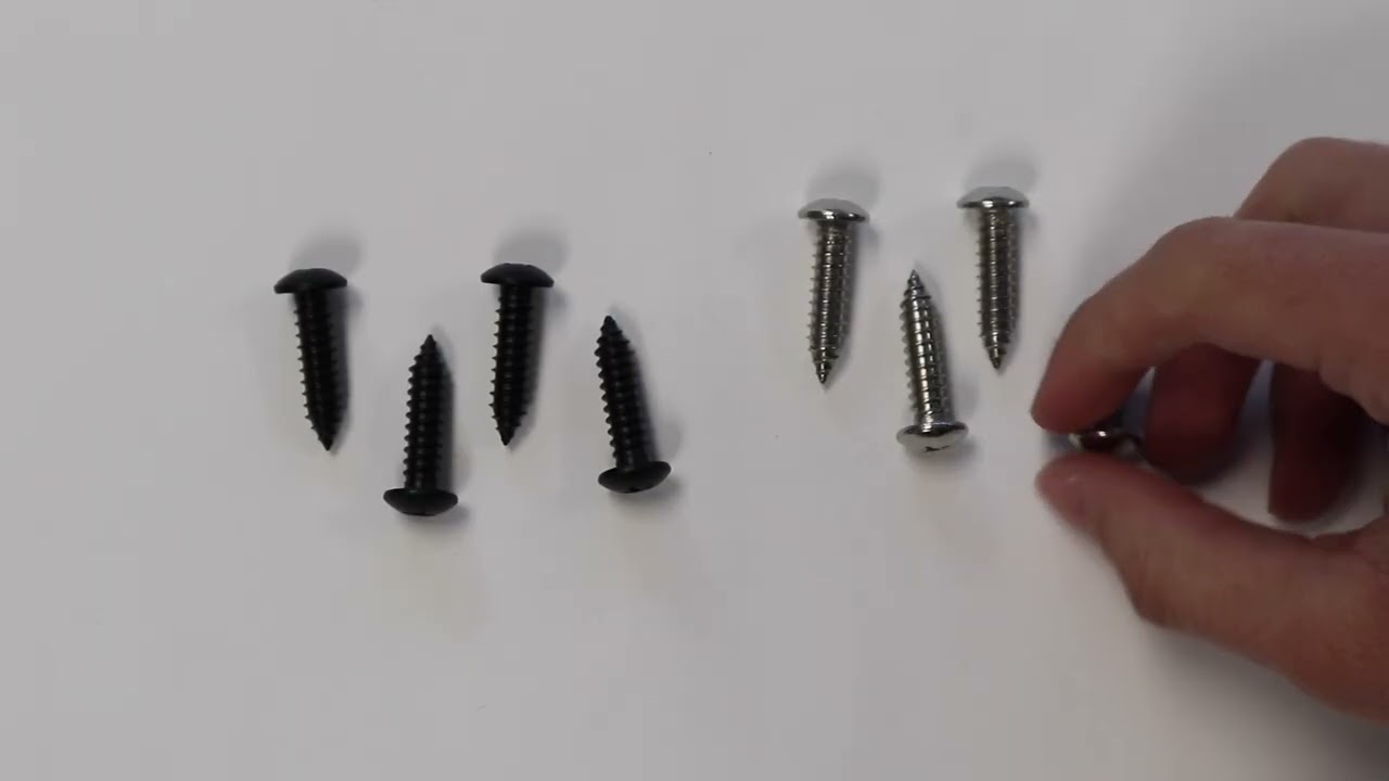 Self Tapping Fasteners, Black | Cruiser Accessories