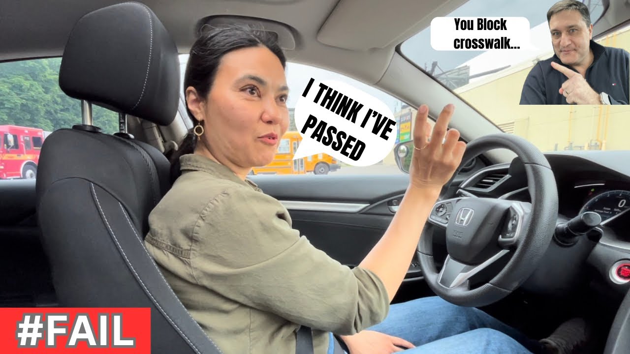 Водитель-стажер провалил экзамен по вождению, но думает, что сдал его — 1 серьёзная ошибка вожден...
