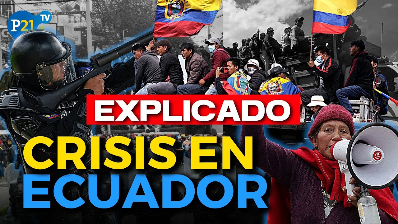 ¿QUÉ ESTÁ PASANDO EN ECUADOR? Protestas aumentan y se mantiene el
