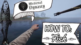 Medieval Dynasty How to Fish 2024! 