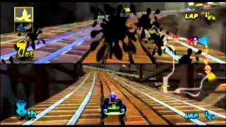 Mario Kart Wii Gameplay Warios Gold Mine