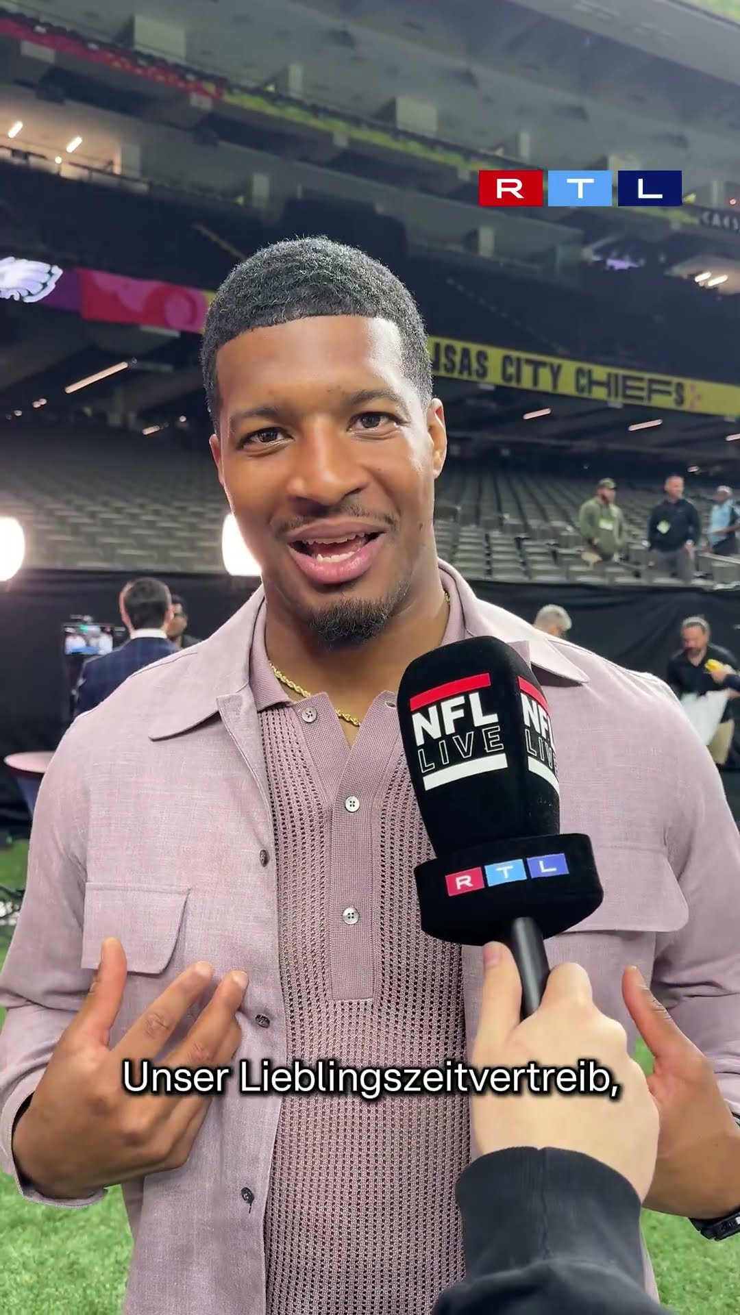 Jameis Winston mit Motivationsrede für deutsche NFL-Fans ??