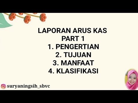 17. LAPORAN ARUS KAS PART 1