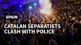 Police face off with Catalan separatists in Barcelona | AFP