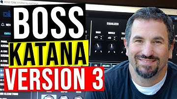 Boss Katana Firmware Version 3 Update Demo and Review