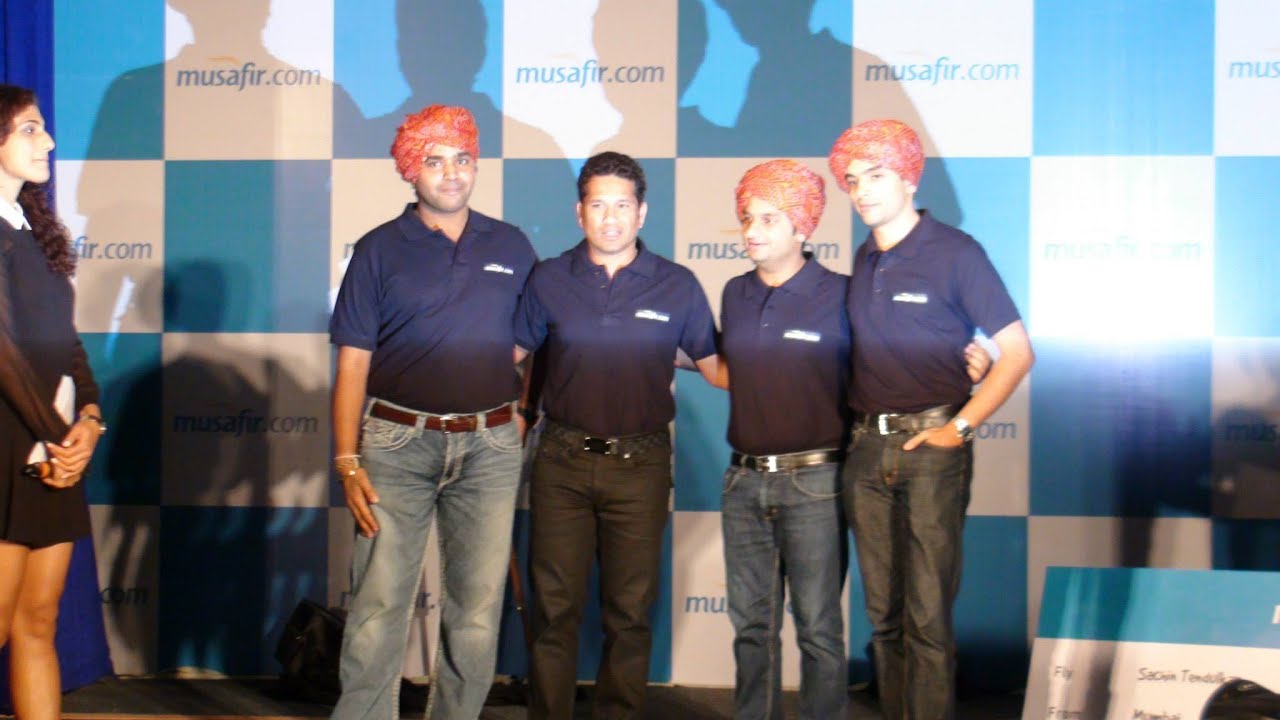 cricket player sachin tendulkar house Launching of www.musafir.com Part-1