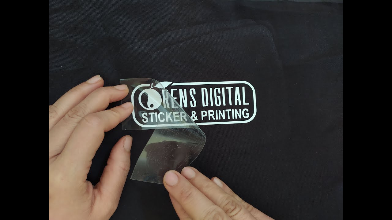 Sablon Satuan dengan Label Setrika Flex/Flock