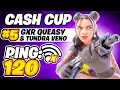 5th in DUO CASH CUP FINALS (120PING) 🏆w/Veno | Queasy