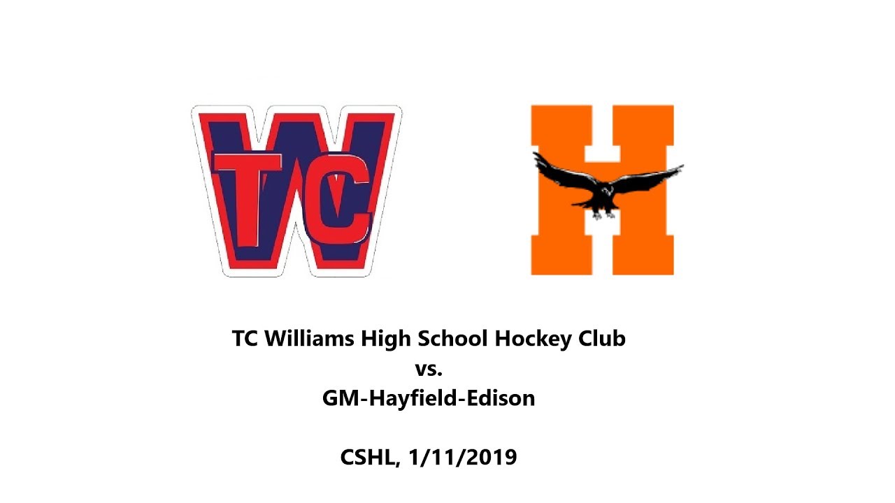 TC Williams Hockey vs. HayfieldEdison CSHL, 01/11/2019 YouTube