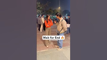 Wait for End 🔥 || funny question || oyeitsabhishek #shorts