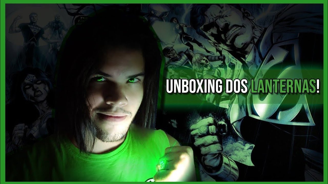 UNBOXING & COMIC HAUL | DC Deluxe: Lanterna Verde - A Noite Mais Densa e O Dia Mais Claro