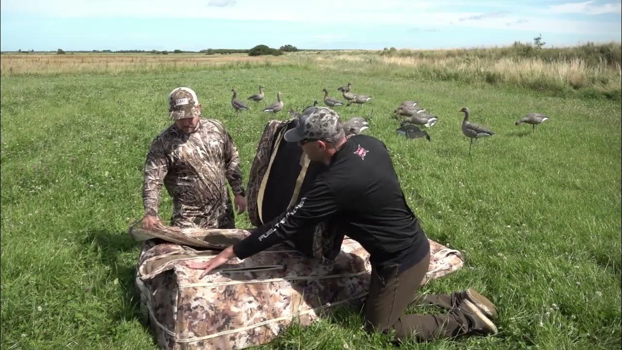 Goose Hunting for Beginners Talking about layout blinds for goose