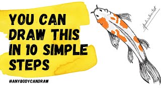 Scared to Draw This Koi Fish Tutorial Will Change That