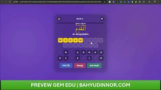 Game Interaktif ASMAUL HUSNA Berbasis HTML5 screenshot 4