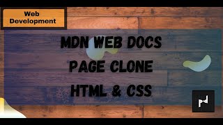 MDN Web Docs Page Clone | Learn Web Development | PaandaCode Dev