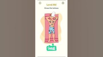 Dop 2 delete one part level 926 Erase the Tattoos #shorts