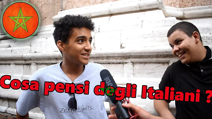 Cosa pensano i MAROCCHINI degli ITALIANI ?  Interv...