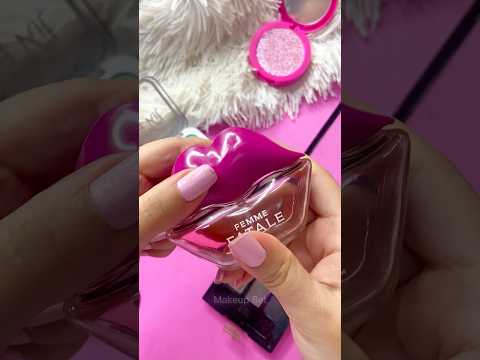 ASMR Makeup Set Fast Satisfying with Unboxing & Review Pink Sounds Video kiss #makeupset