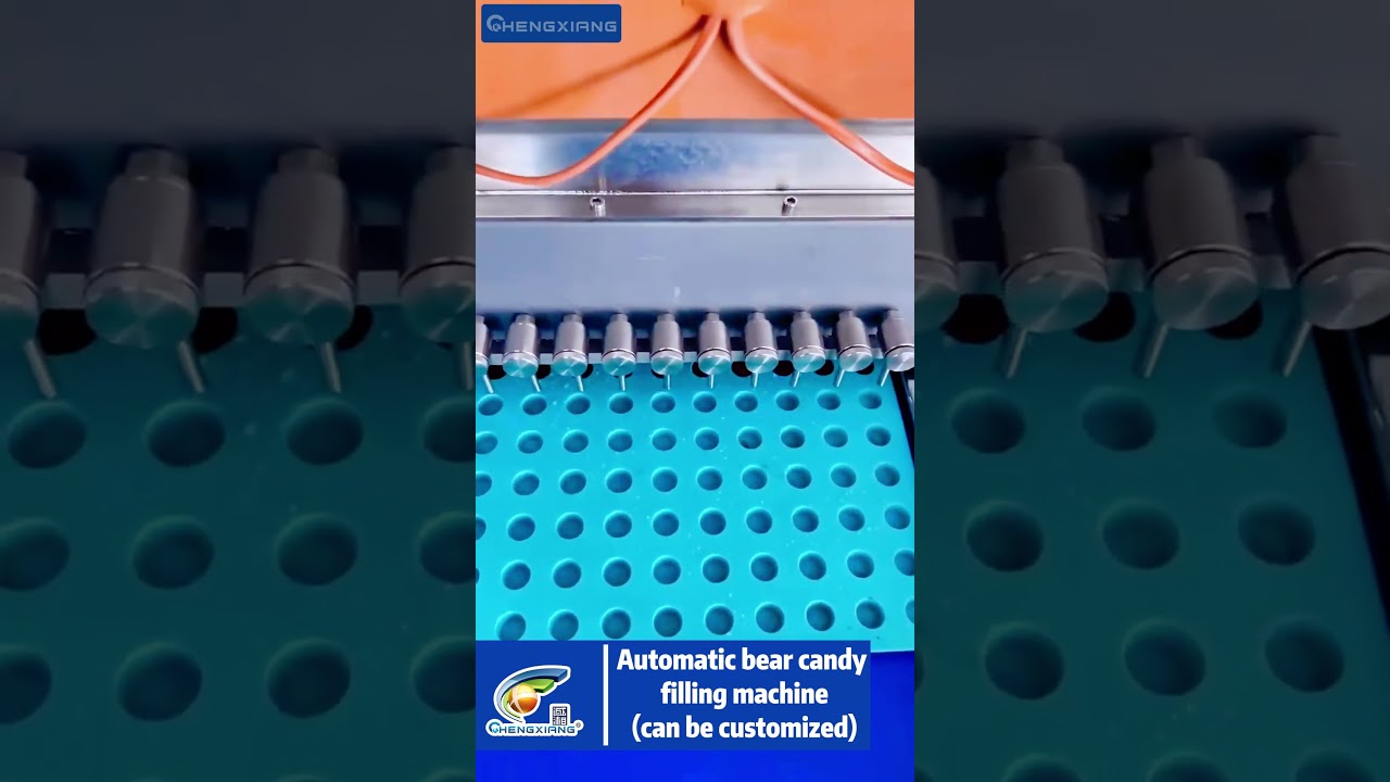 Automatic bear candy filling machine | Gummy Bear Candy Packaging Machine | candy making machine