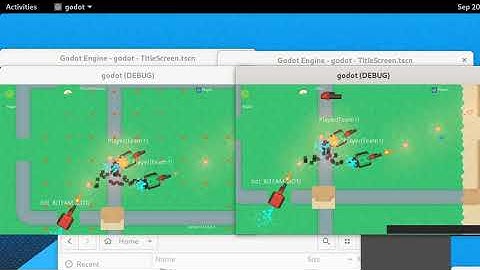 [Godot] Top Down Shooter/Strategy Game Dev Log 09/20/2020 - Code clean up/continuous agents wave