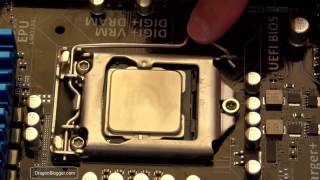 How to Install a CPU, Heatsink and RAM on a socket 1155 Motherboard into an Fractal Design Define R4