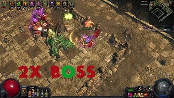 POE T11 Chateau Map Double BOSS // Lacerate // Slayer // Starforge