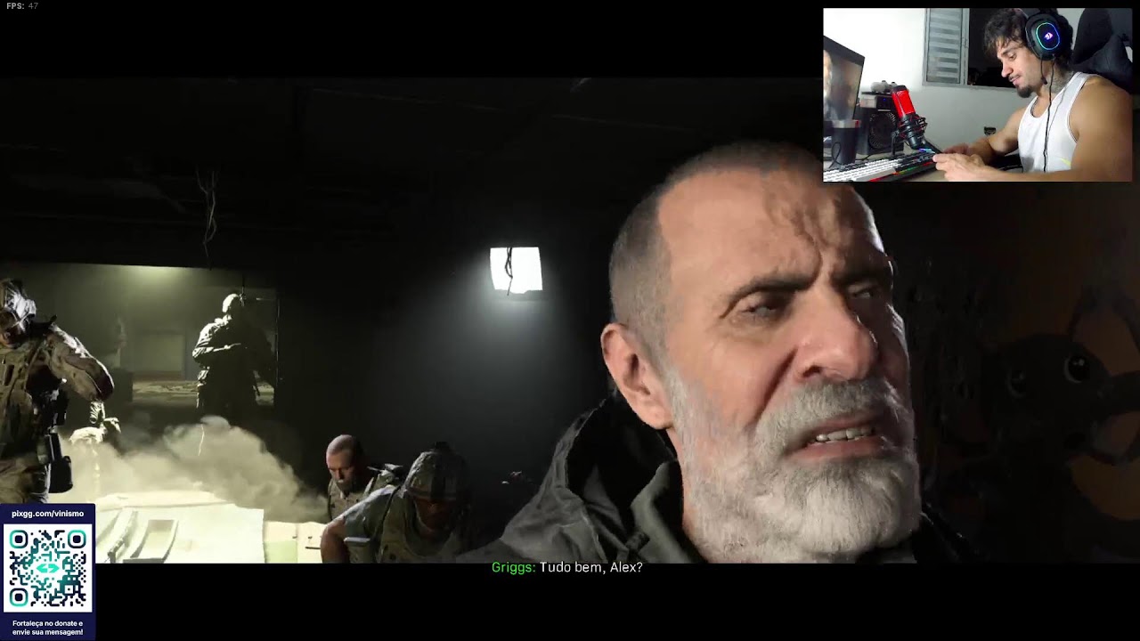 COD MW 1 MODO HISTÓRIA DIFICULDADE REALISMO (PT-BR / AO VIVO)