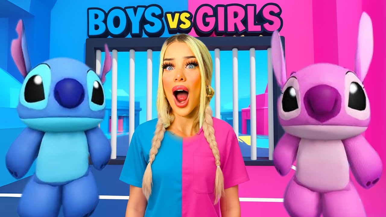 JUNGS gegen MÄDCHEN STICH Gefängnis 😳 (Roblox)