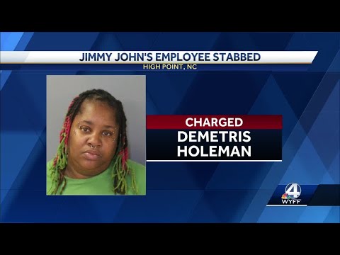 North Carolina woman stabs teen Jimmy John's employee over sandwich order, police say