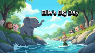 Ellie the Elephant’s Big Day 🐘 | Heartwarming Animal Story for Kids | Bedtime Story