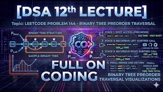 DSA SERIES | Linked List | LECTURE 12 | LEETCODE PROBLEM 144