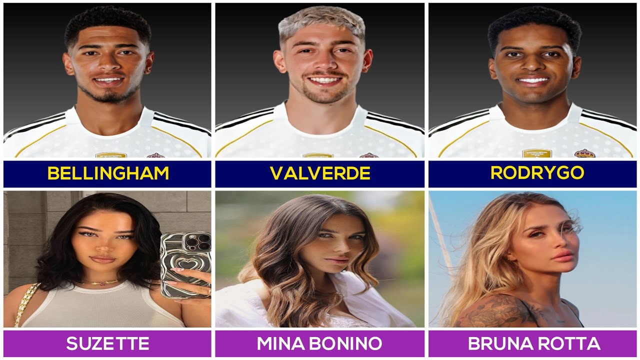 Real Madrid Players Wives & Girlfriends